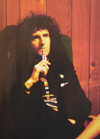 Brian with a pen? Meh, tis cute